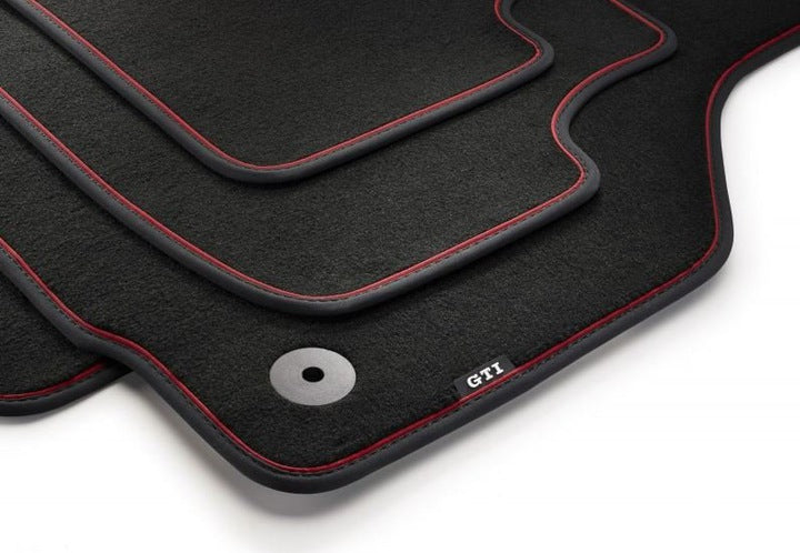 VAG OEM stoffmatter til Vw Golf 7 – stoff med GTI logo