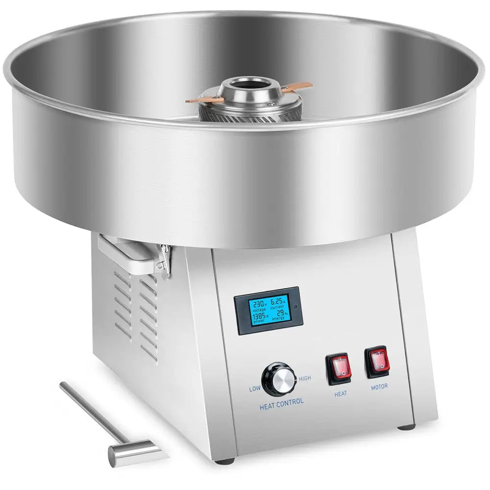 Effektiv Sukkerspinnmaskin 1500w 4kg/t 62cm Royal Catering Rczk-1500s-w - 2