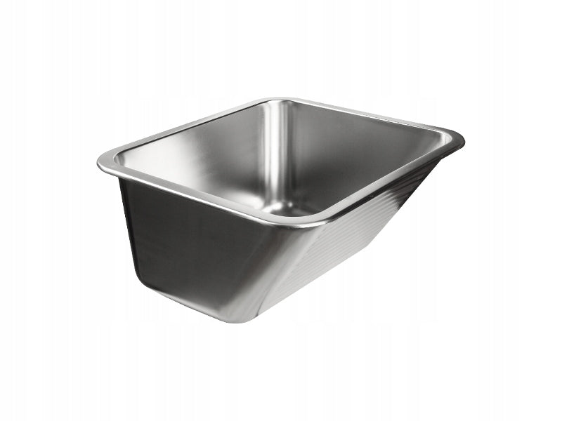 Eko Satin utslagsvask i rustfritt stål 304 53x43 cm sett forfra