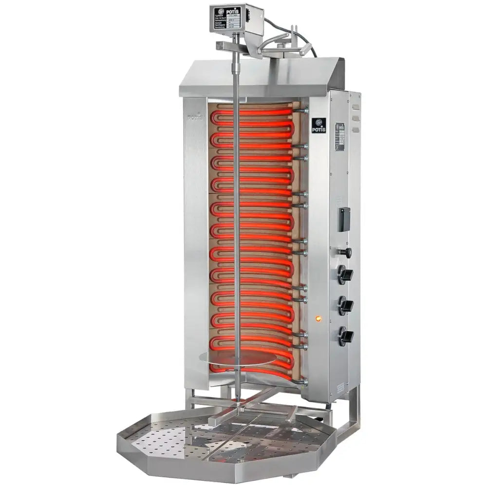 Elektrisk Kebab- Og Gyrosgrill Profesjonell 400v 9kw - 1