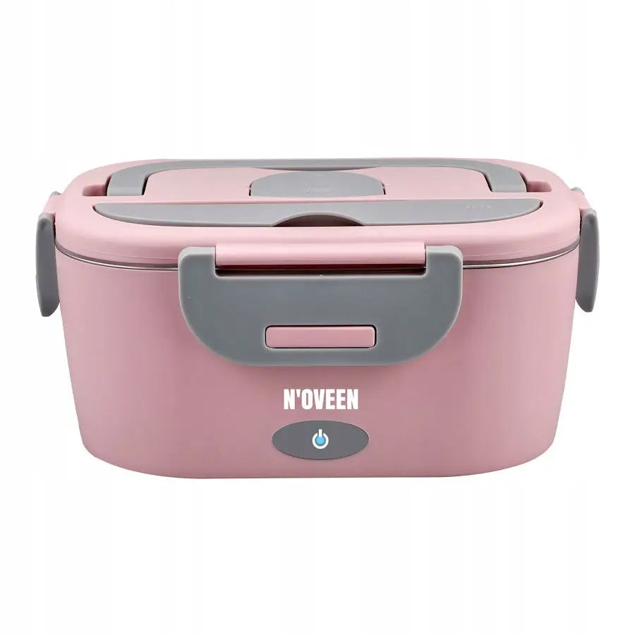 Elektrisk Lunchbox Lb755 Glamour med Veske i Settet 12/24/230v Rosa