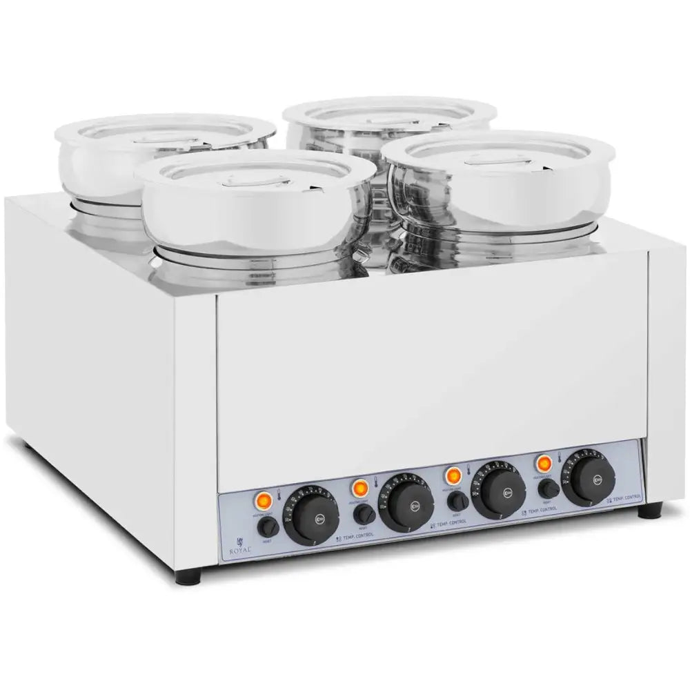 Elektrisk Suppe Fonduesmelter 2000 w 4 x 7 l - 2