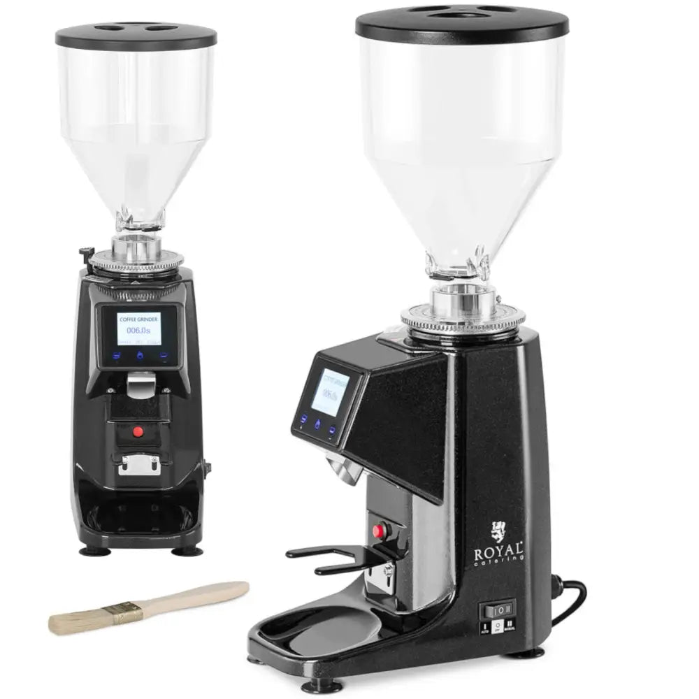 Elektrisk Svart Berøringsskjerm Kaffekvern 500/1000 Ml 200 w - 1