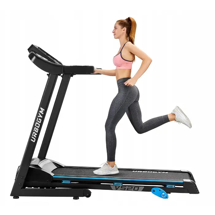 Elektrisk Tredemølle For Hjemmet Fit Fitness Gym Pilates Demping Usb - 11