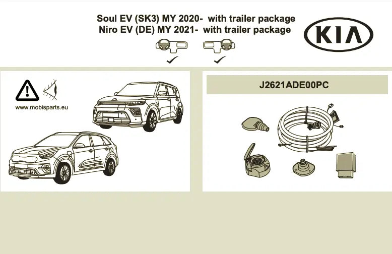 Tilhengerfeste Kia e-Niro I Facelift (2019-2022) – ukjent