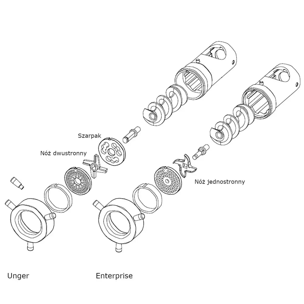 Enterprise Enkelt Kutte Wolf Ps-22 - Sammic 1050215 - 2