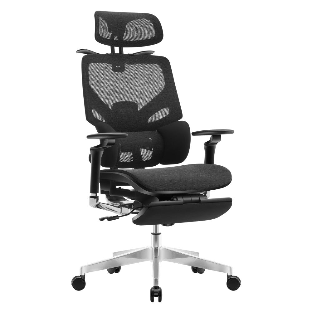 Mark Adler Expert 9.6 ergonomisk kontorstol i svart, sett forfra