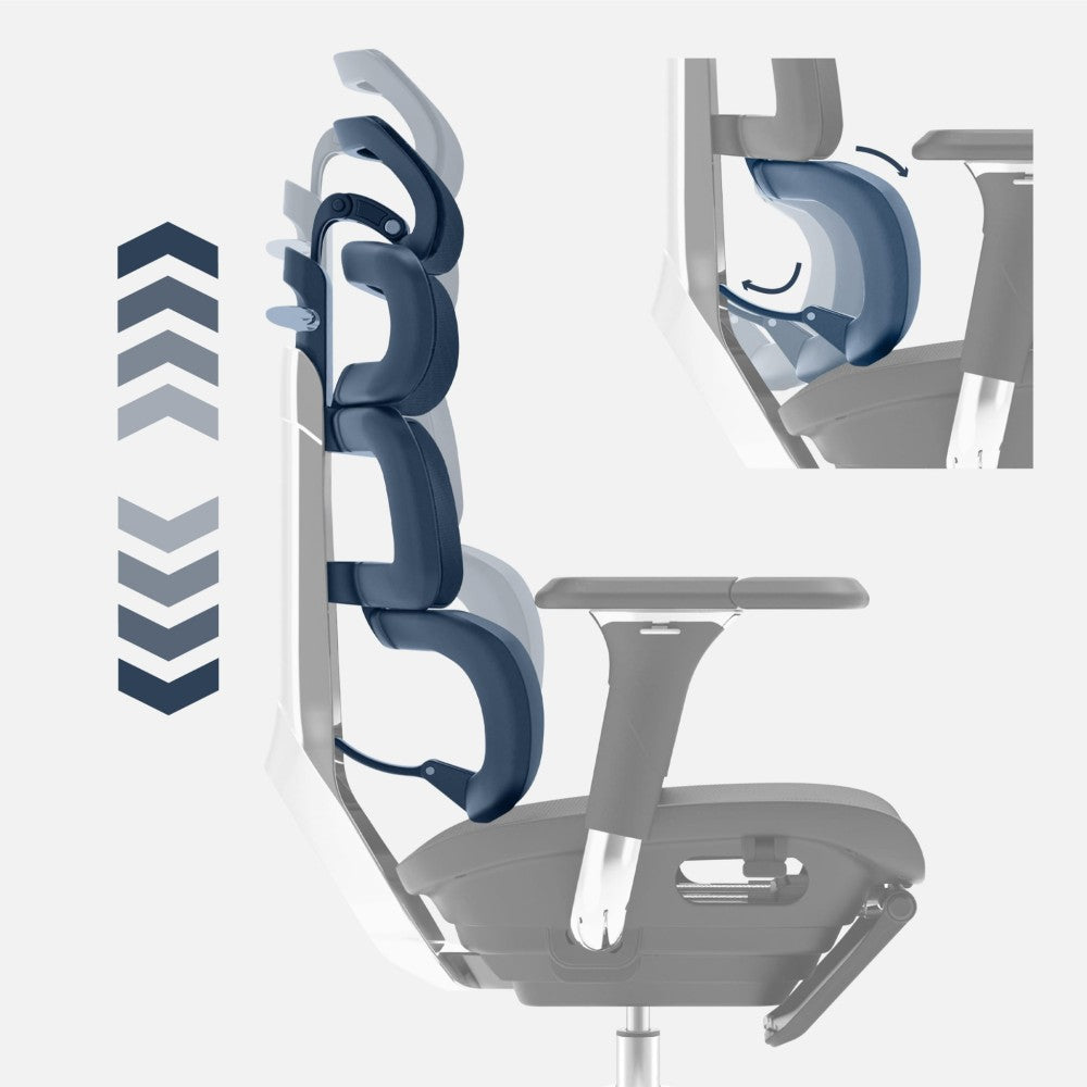 Mark Adler Expert 9.8 – regulerbare armlener detalj