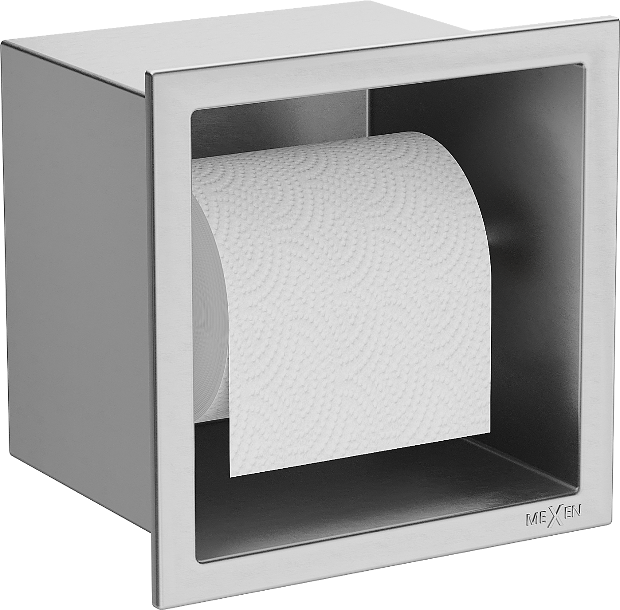 Mexen X-Wall-P toalettpapirholder, rustfritt stål -