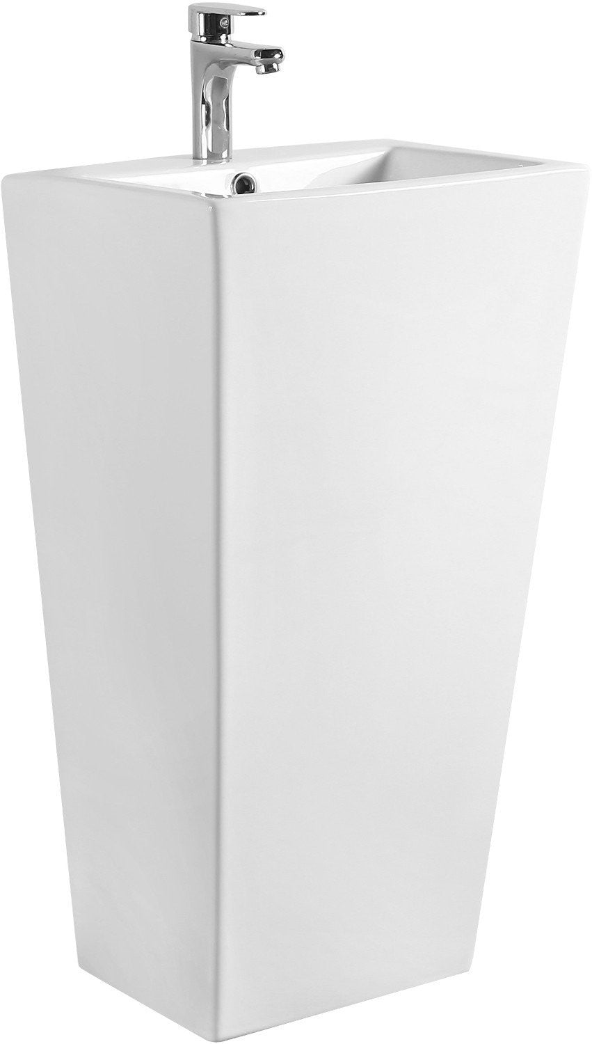 Mexen Liza frittstående vask 44 x 38 cm, hvit