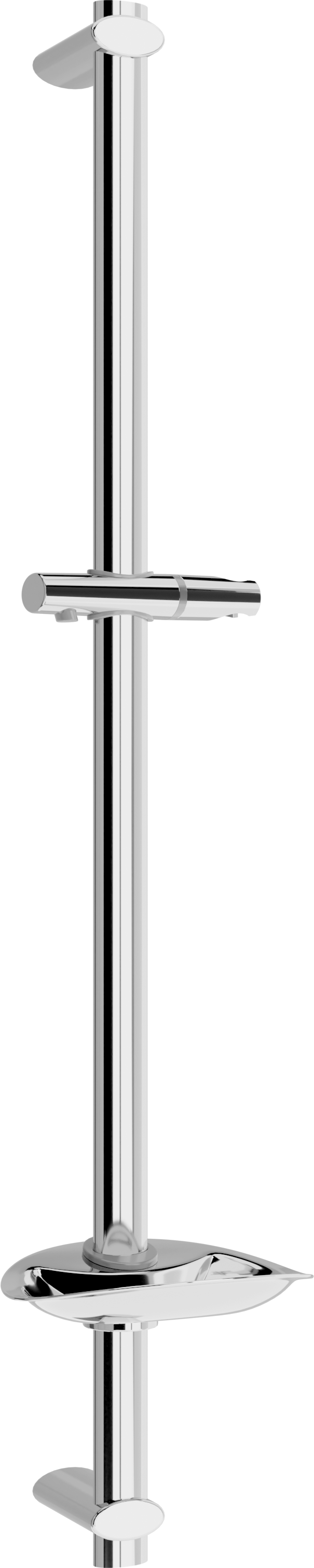 Mexen DB dusjstang med såpeskål 75 cm, krom - 79384