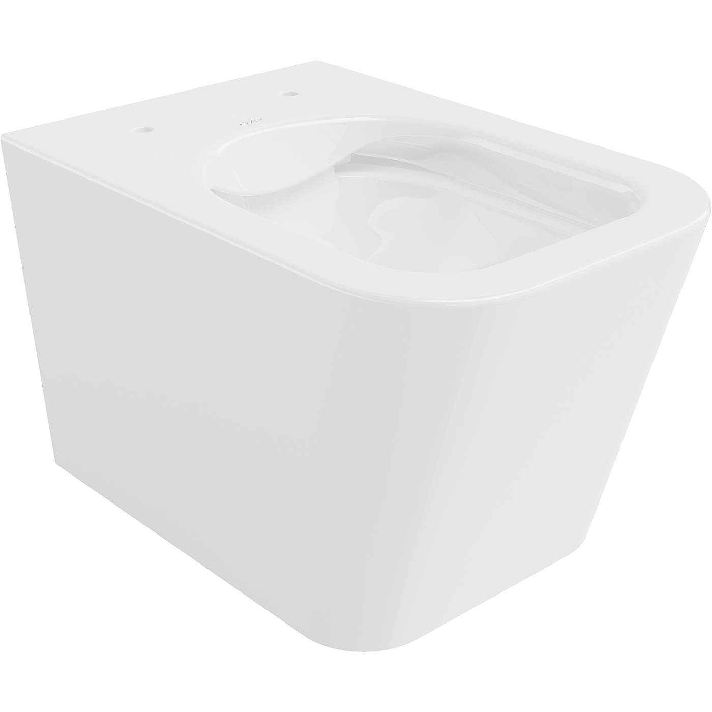 Mexen Teo toalettskål Rimless, hvit - 3385XX
