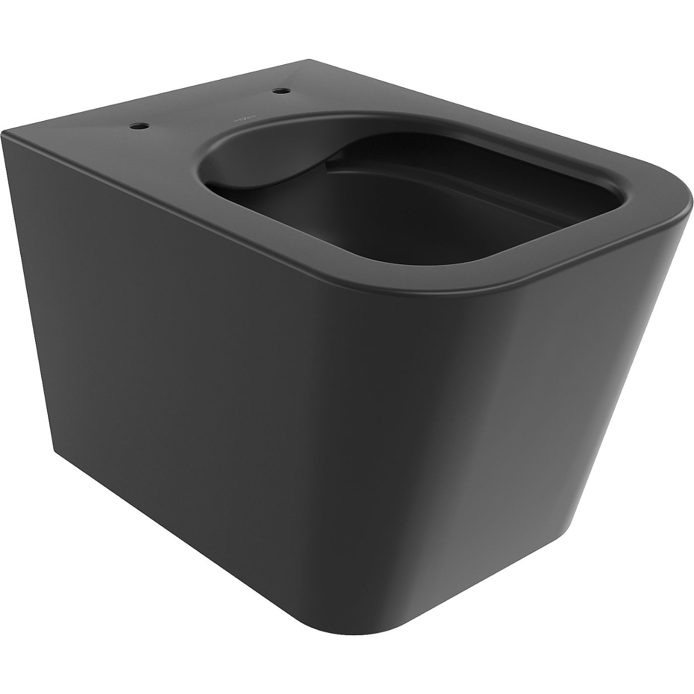 Mexen Teo toalettskål Rimless, matt svart - 3385XX