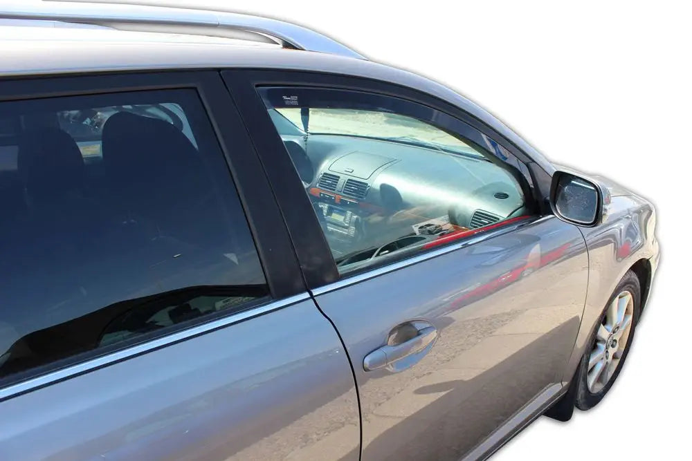 Heko vindavviser til Toyota Avensis II (T25) / sett 2 stk. – sort transparent