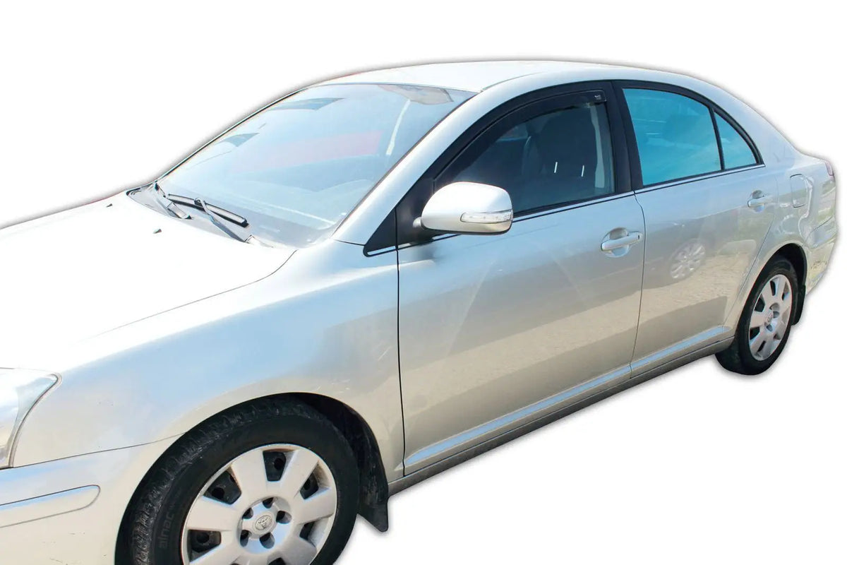 Vindavviser Toyota Avensis II (T25) / sett 2 stk. (2003-2009) – PMMA Plexi - nærbilde