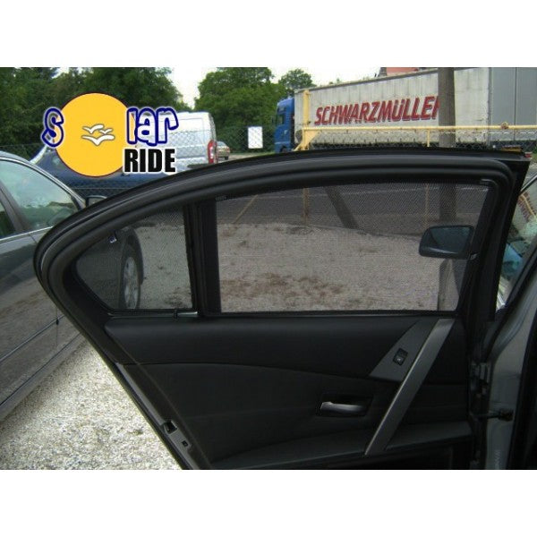 Solskjerm Bmw 5 (E60) Sedan (2003-2010) (4 stk) - sett forfra
