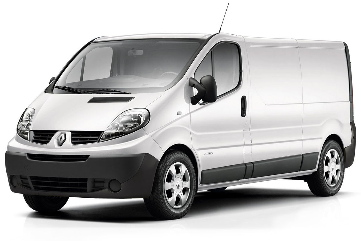Takrails Nissan Primastar I Ventshield (2002-2016) - sett bakfra