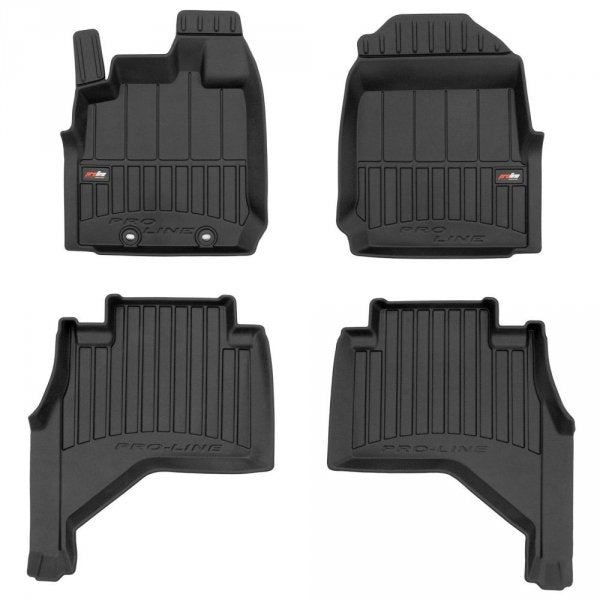 Frogum 3D Premium gulvmatter til Isuzu D-Max III (2019–) – TPE, 60 mm sidekant, sett à 4 stk