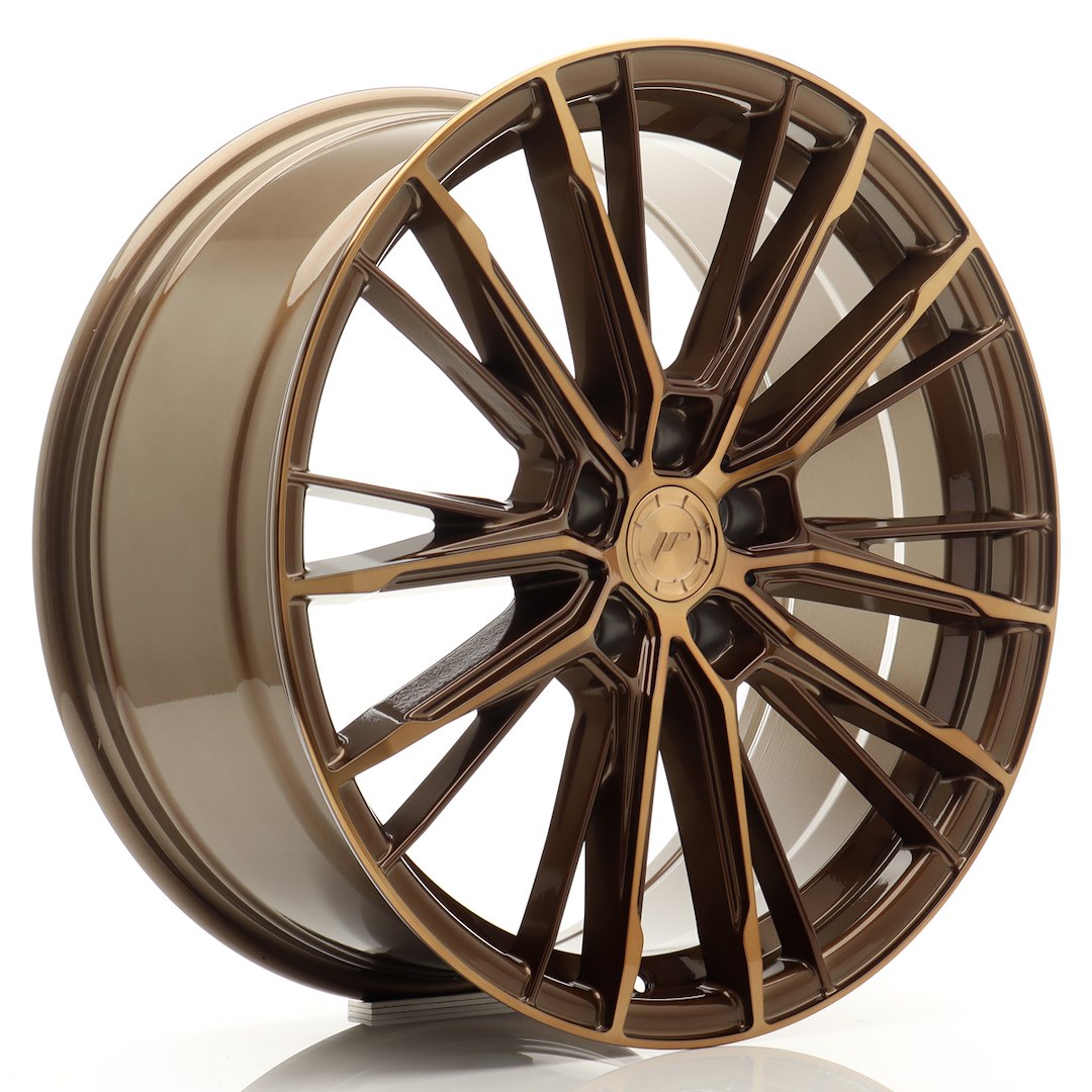 Felg JR Wheels JR52 19x8,5" Bronze – sett forfra