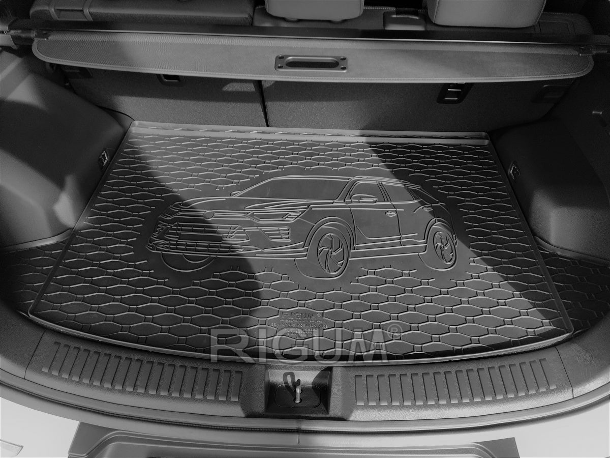 Rigum bagasjeromsmatte til Ssangyong Korando IV – med 10 mm kant