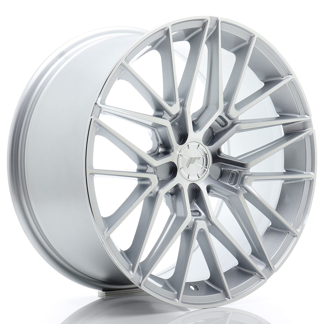 Felg JR Wheels JR38 18x9" Silver – sett forfra