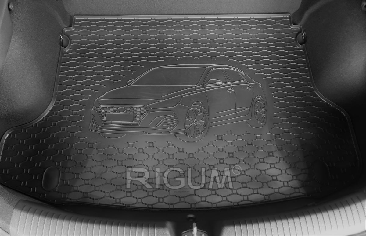 Rigum bagasjeromsmatte til Bmw 3 Touring (F31) – svart titanium
