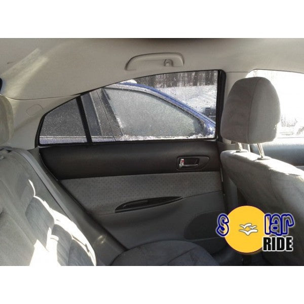 Solskjerm Mazda 6 (GG/GY) Liftback I (2002-2007) (2 stk) - sett forfra