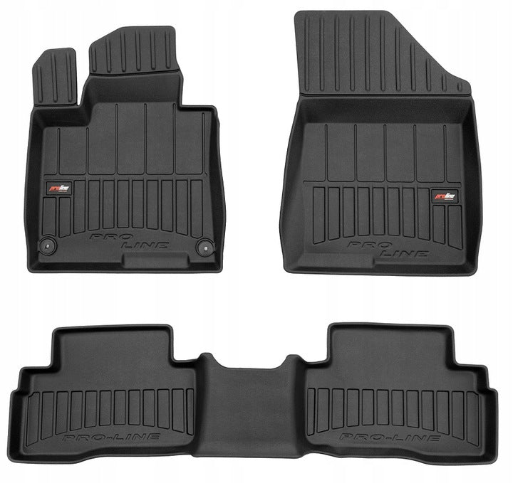 Frogum 3D Premium gulvmatter til Kia Sportage V Hybrid 2021– – svart TPE med 60 mm sidekant