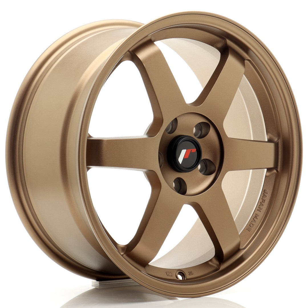 Felg JR Wheels JR3 18x8,5" Bronze – sett forfra