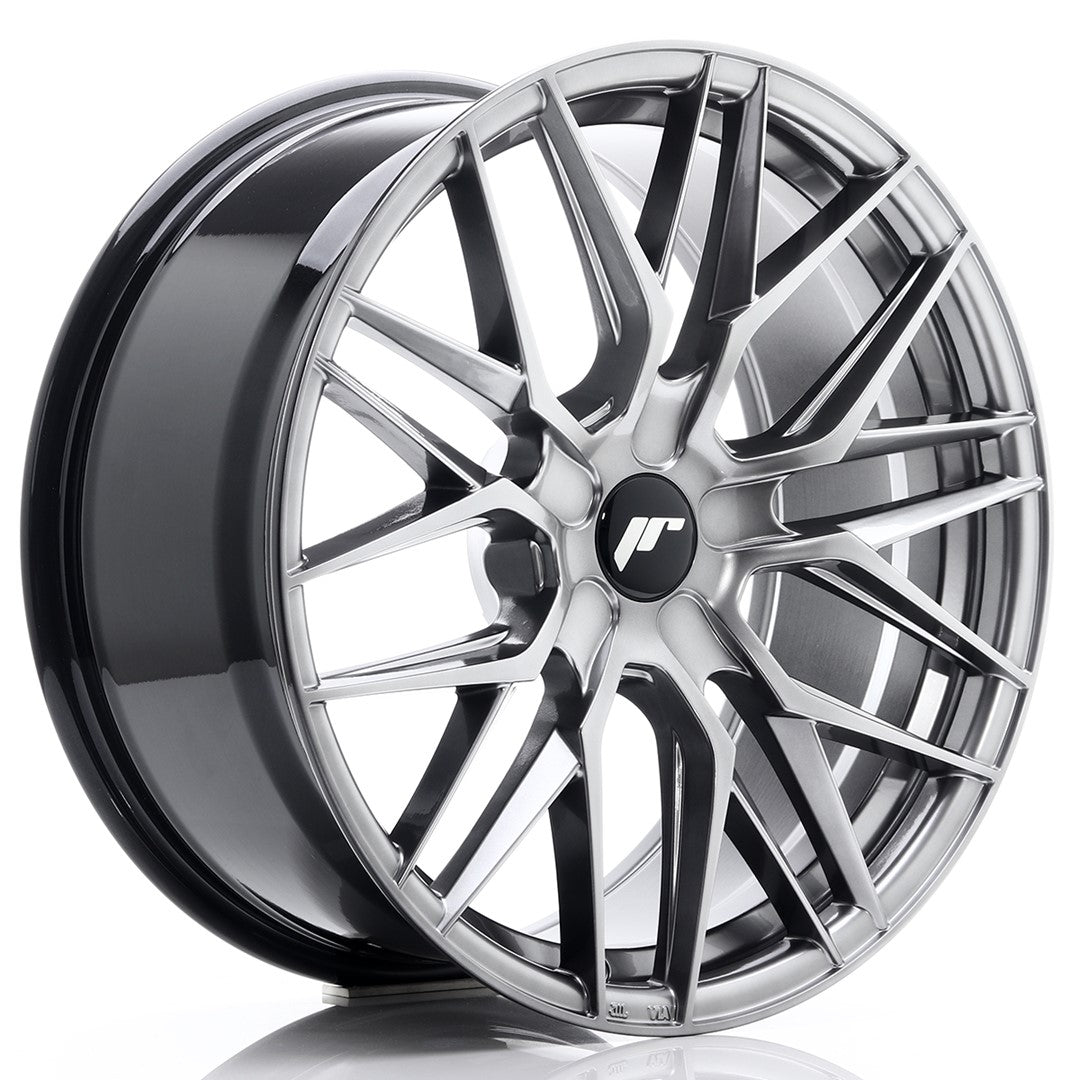 Felg JR Wheels JR28 19x8,5" Hyper Black – sett forfra