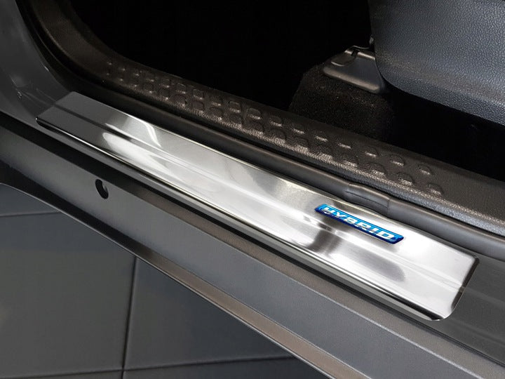 Avisa dørbeskytter til Toyota C-HR I / RAV4 Plug-in Hybrid / Silver Edition – rustfritt stål