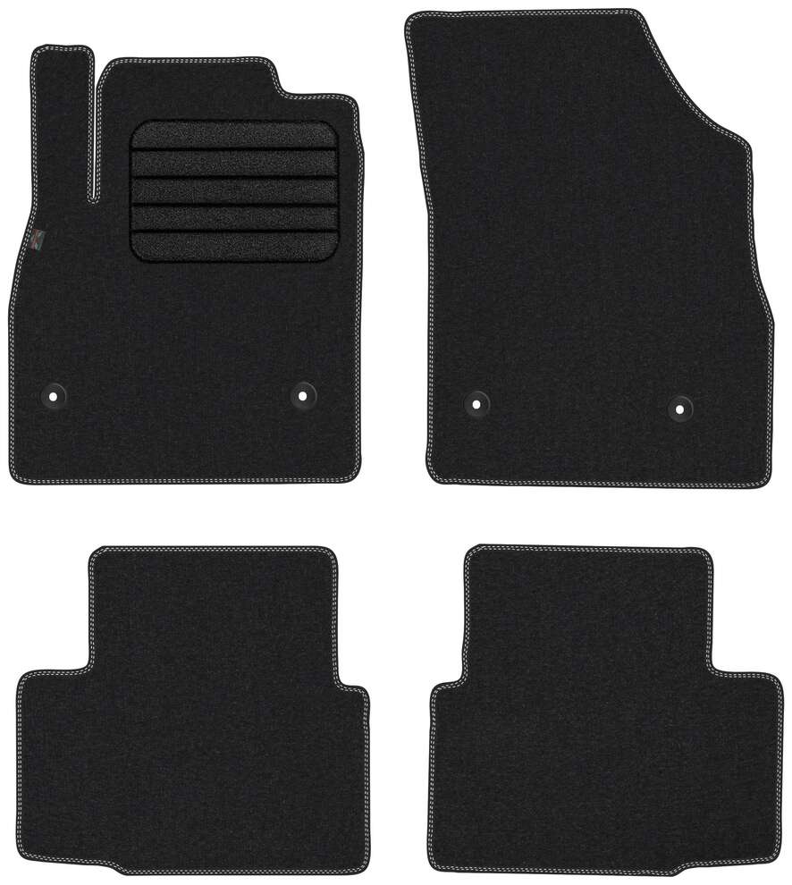 Unknown stoffmatter til Opel Astra K – premium velour