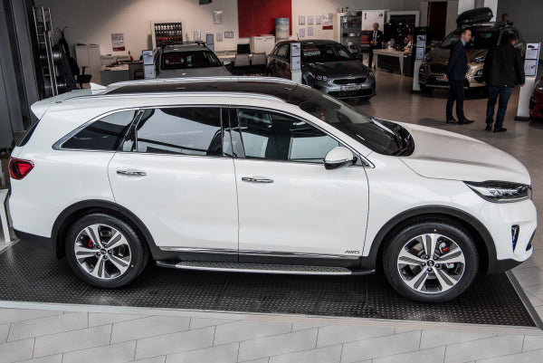 Stigtrinn Kia Sorento Ventshield (2014-2020) - sett bakfra