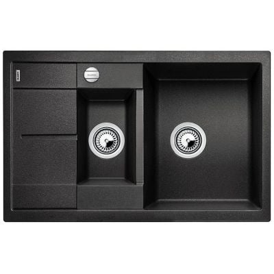 Blanco Metra 6 S Compact granittkompositt antrasitt med 1½ kum og avrenningsfelt