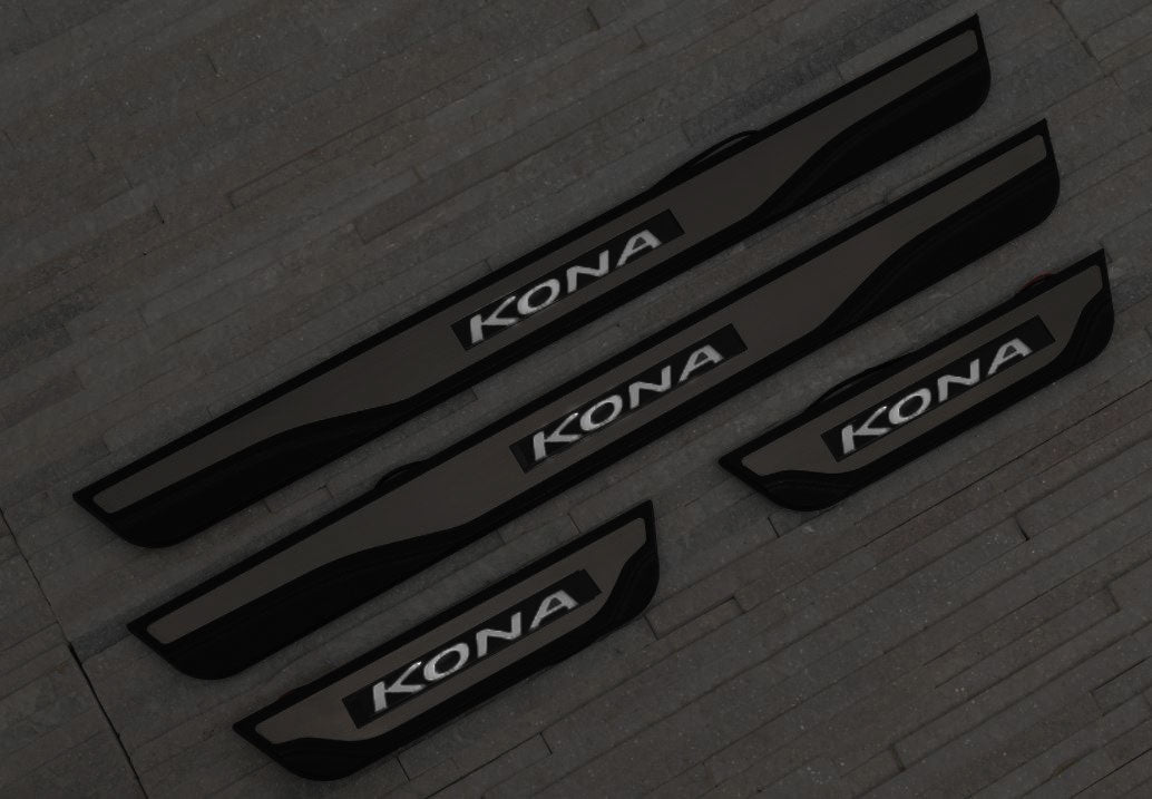 Ven-Tuning dørbeskytter til Hyundai Kona I / Kona Electric I – aluminium