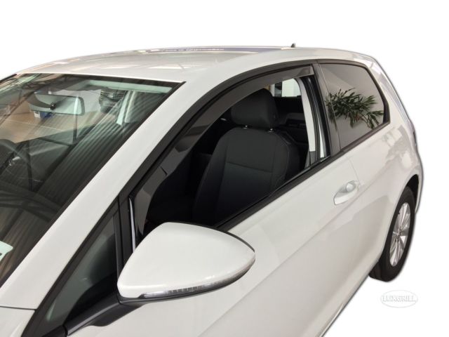 Heko vindavviser til Vw Golf VII Coupe – sort transparent smoked