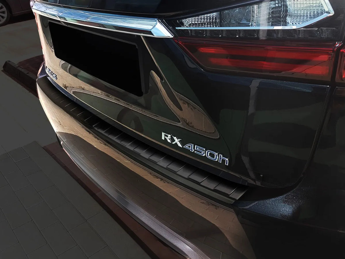 Avisa bakfangerbeskytter til Lexus RX 450h IV / Black Edition – rustfritt stål