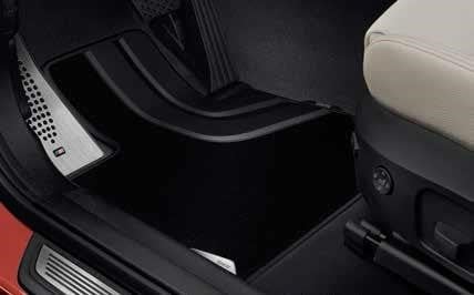 BMW OEM stoffmatter til Bmw X3 (F25) – anthracite farge