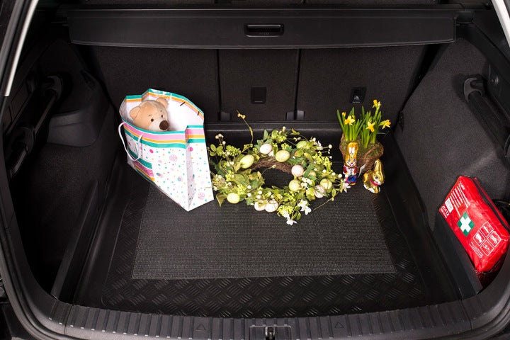 Bagasjeromsmatte Mitsubishi Pajero II (1990-1999) – Polyethylene (PE) - detaljer