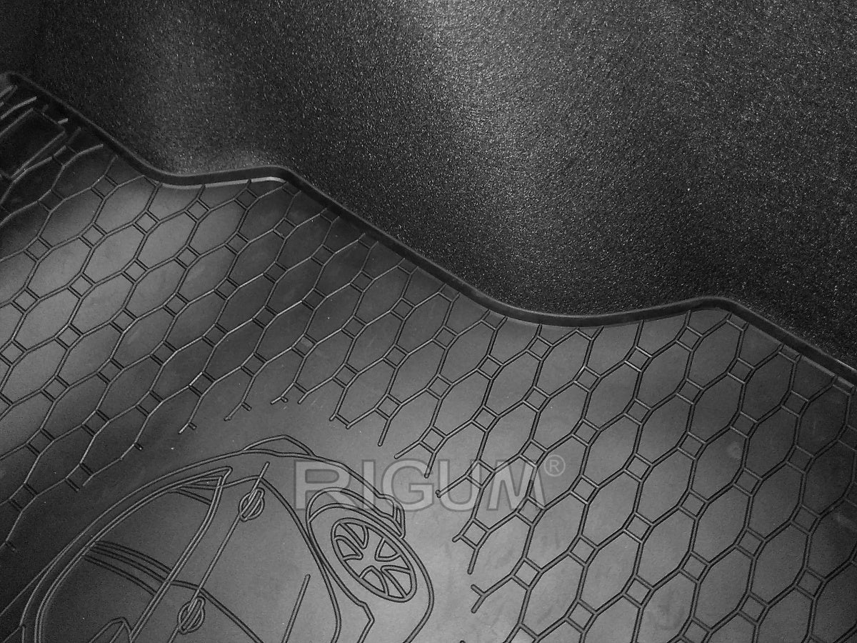 Bagasjeromsmatte Honda Civic Hatchback (2017-2021) – Luktfrie Gummi - detaljer