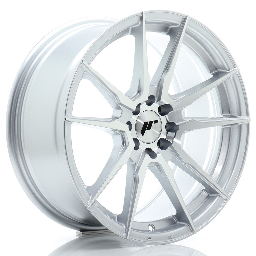 Felg JR Wheels JR21 17x8" Silver – sett forfra