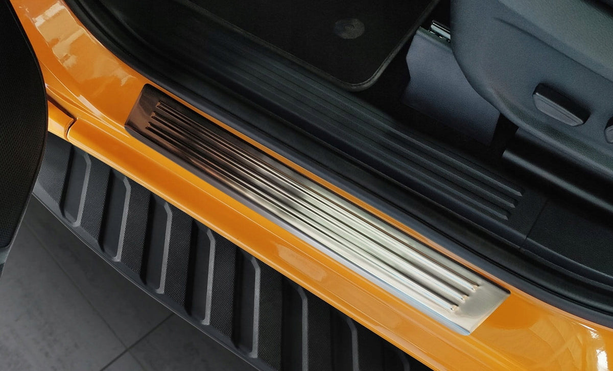 Avisa dørbeskytter til Ford Ranger / Silver Edition – rustfritt stål