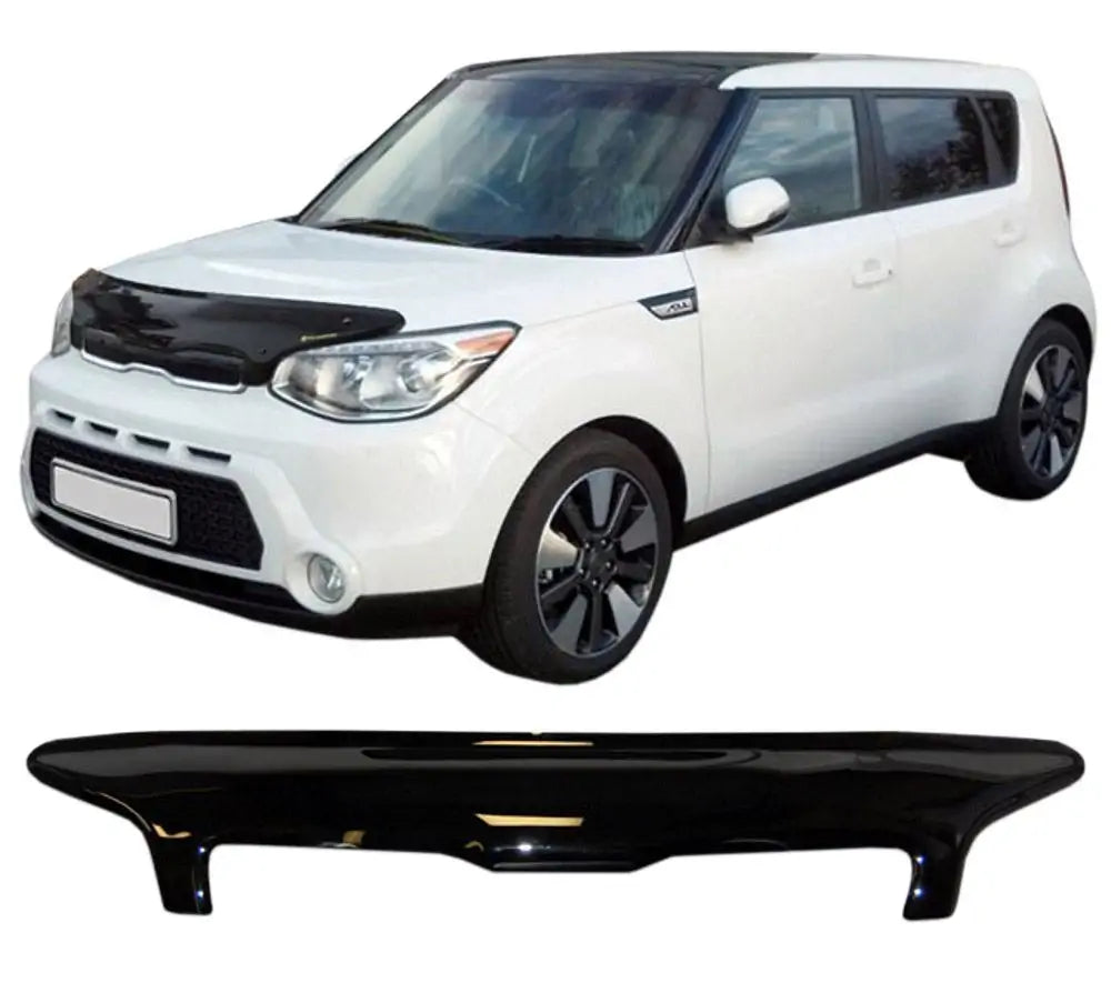 Scoutt panserbeskytter i akryl til Kia Soul II 2013-2019 med sort gloss finish og enkel montering