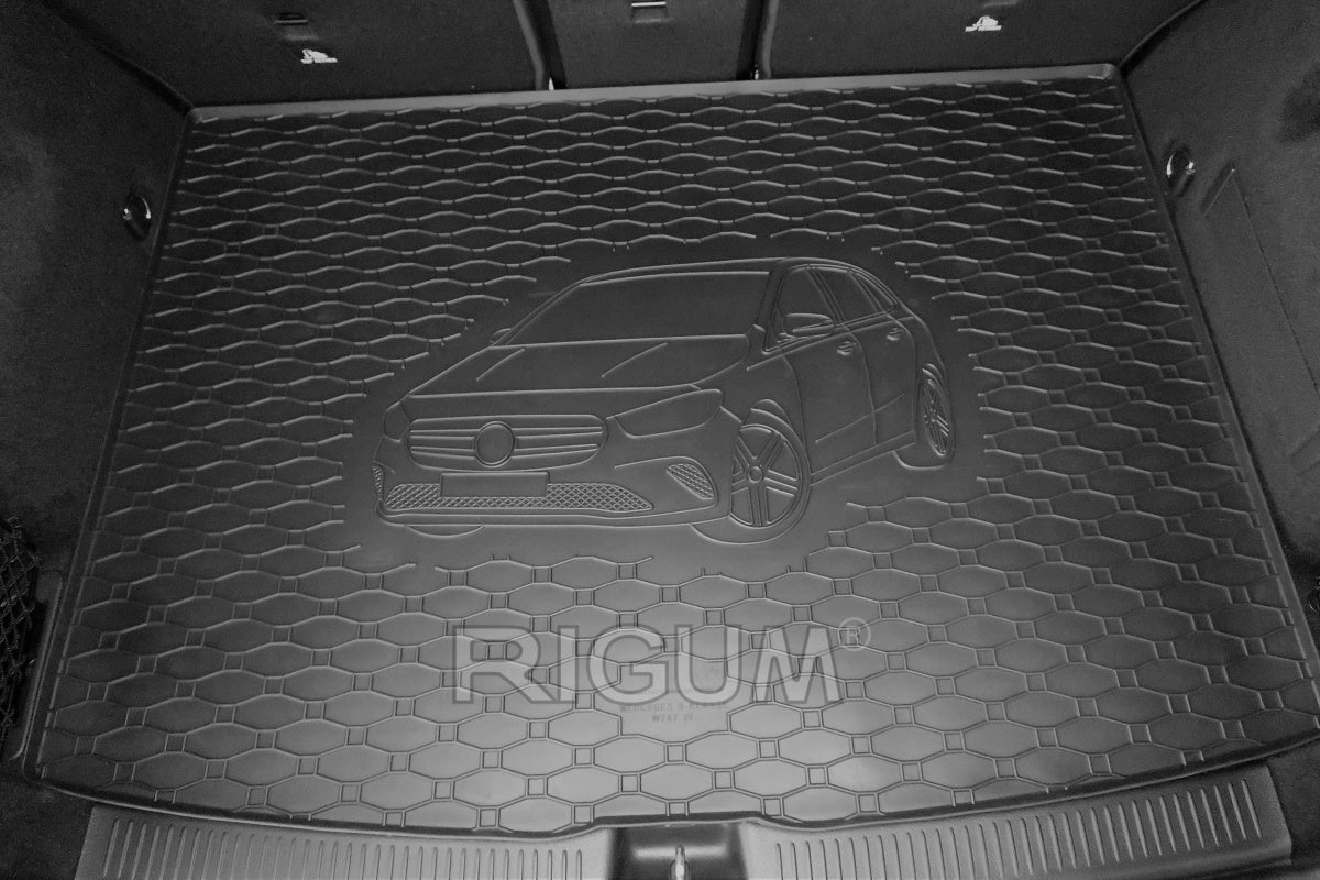 Rigum bagasjeromsmatte til Mercedes B-Klasse (W247) – 10 mm sidekant