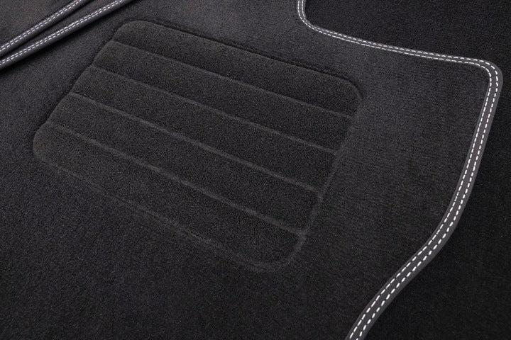 Unknown stoffmatter til Porsche 911 VII – svart anthracit tekstil