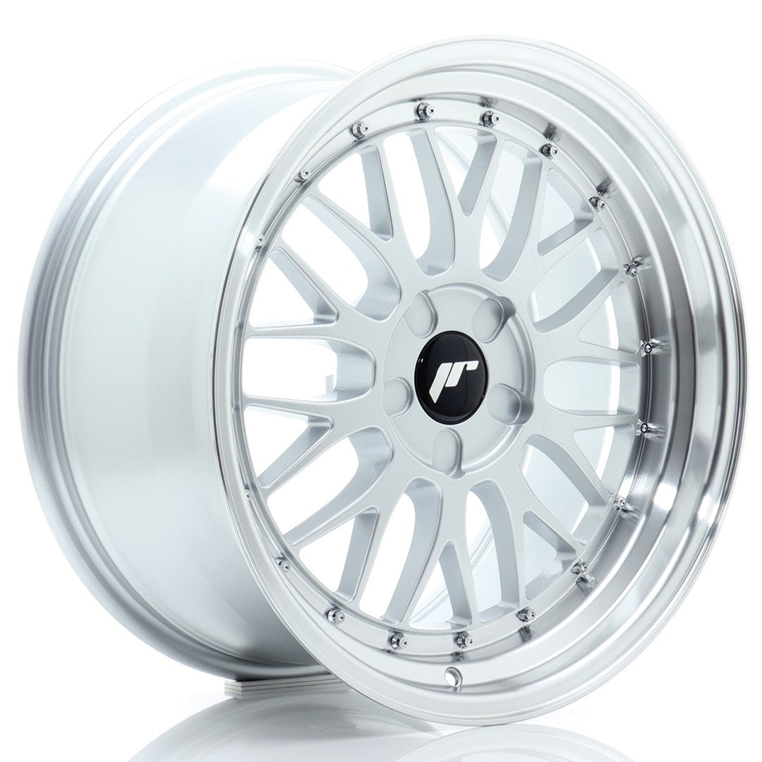Felg JR Wheels JR23 18x9,5" Silver – sett forfra
