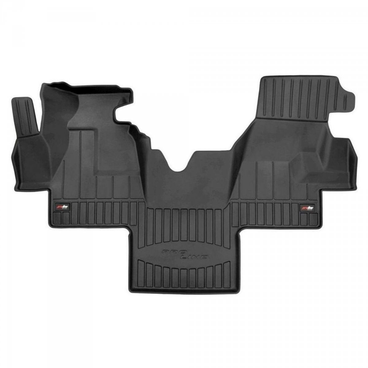 Frogum 3D Premium gulvmatter til VW LT II (1996–2006) – svart TPE med 60 mm sidekant, vanntett og formstøpt