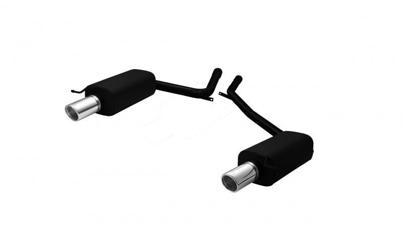 Sluttdemper duet Ulter A6 C6 Combi Quattro 101-318 med N90RS endepiper polert rustfri