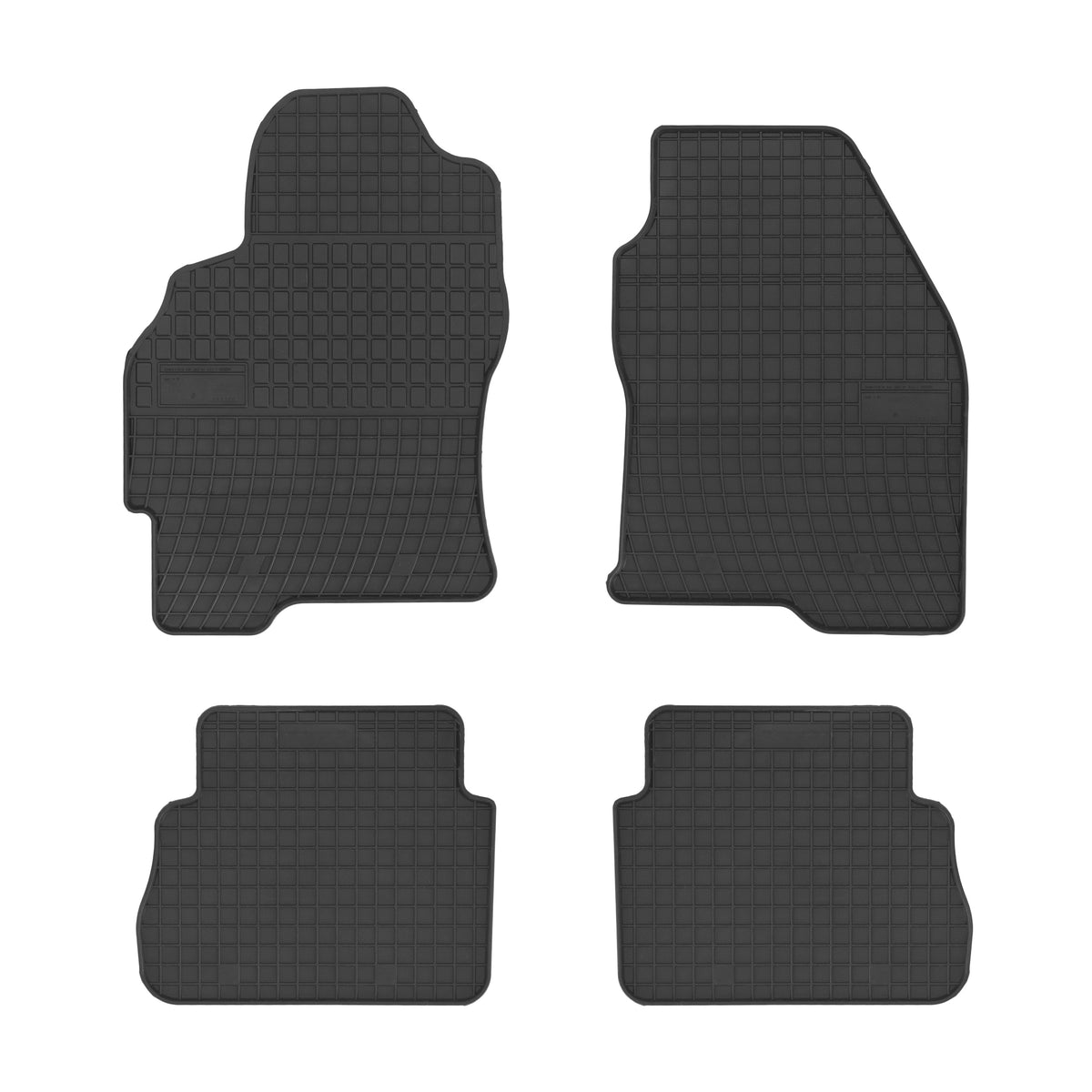 Frogum gummimatter til Ford Mondeo Mk I / Mk II (1992-1996) – svart med 1 cm sidekant, sett med 4 stk.