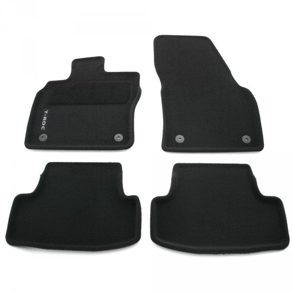 VAG OEM stoffmatter til Vw T-Roc I – antiskli stoffmatter